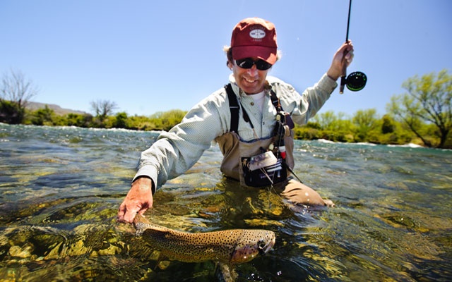 Fly fishing in Argentina