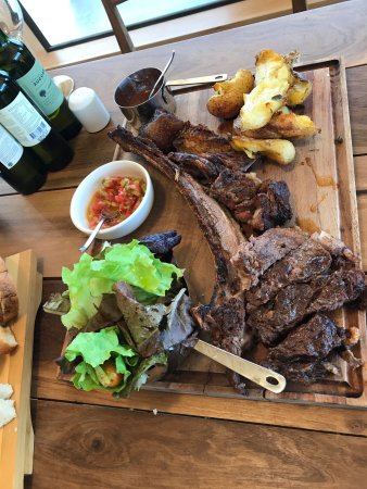 Steak at Piedra Infinita